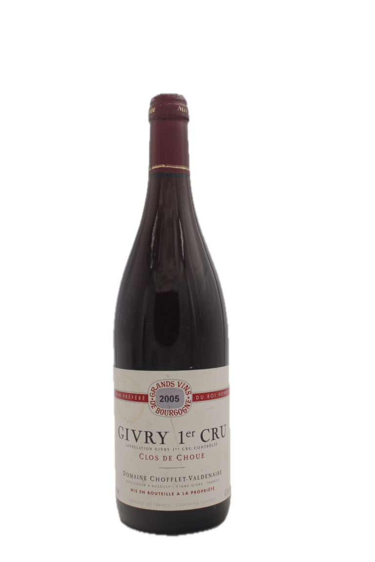 Domaine Chofflet-Valdenaire - Givry Premier Cru "Clos de Choue" 2005