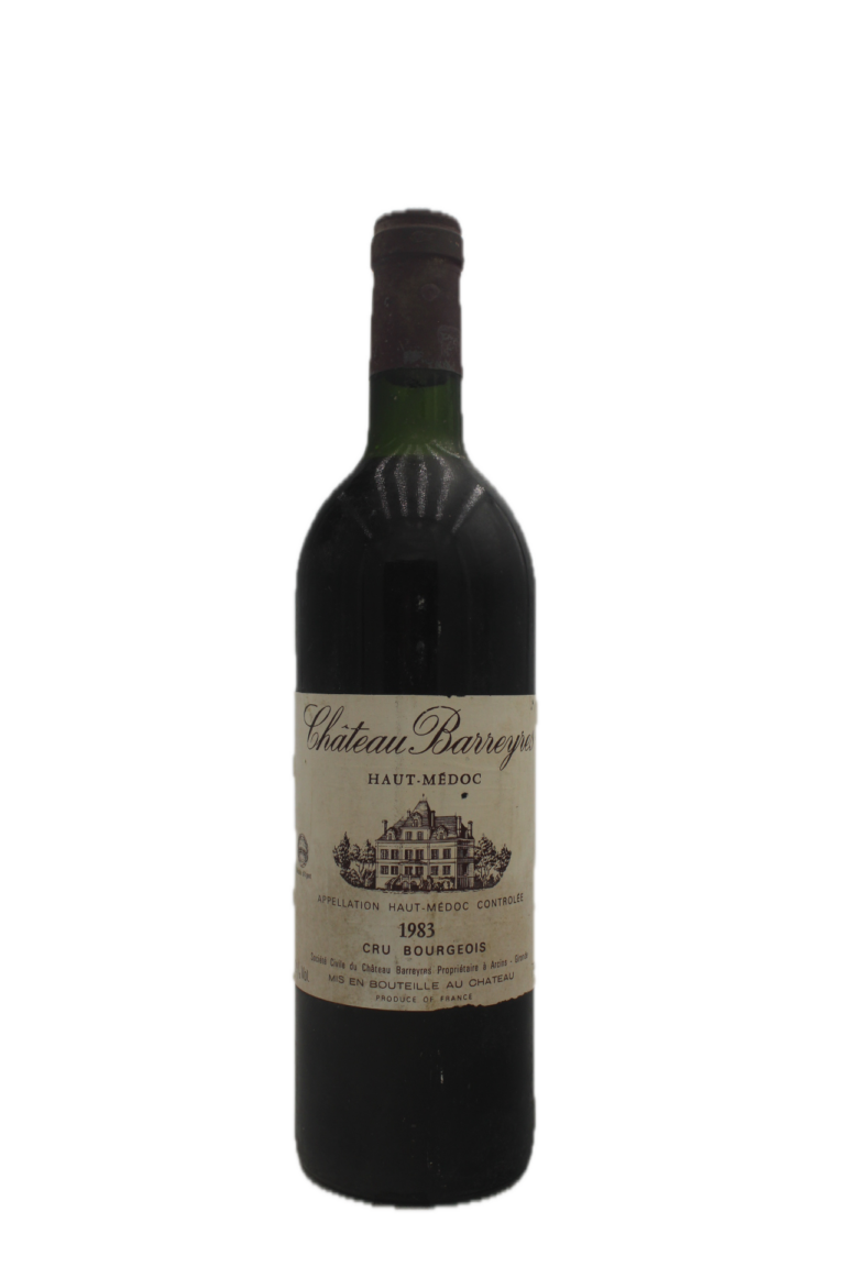 Château Barreyres - Haut-Médoc Cru Bourgeois 1983
