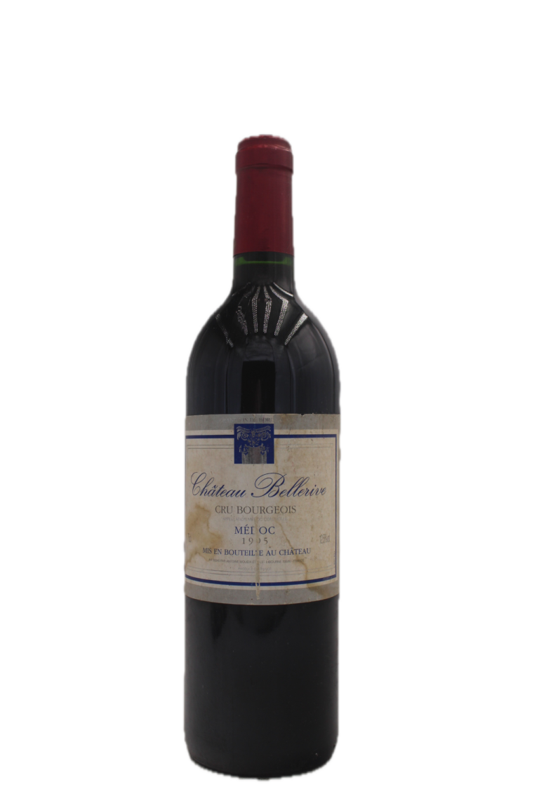 Château Bellerive - Médoc Cru Bourgeois 1995 (Stained Label)