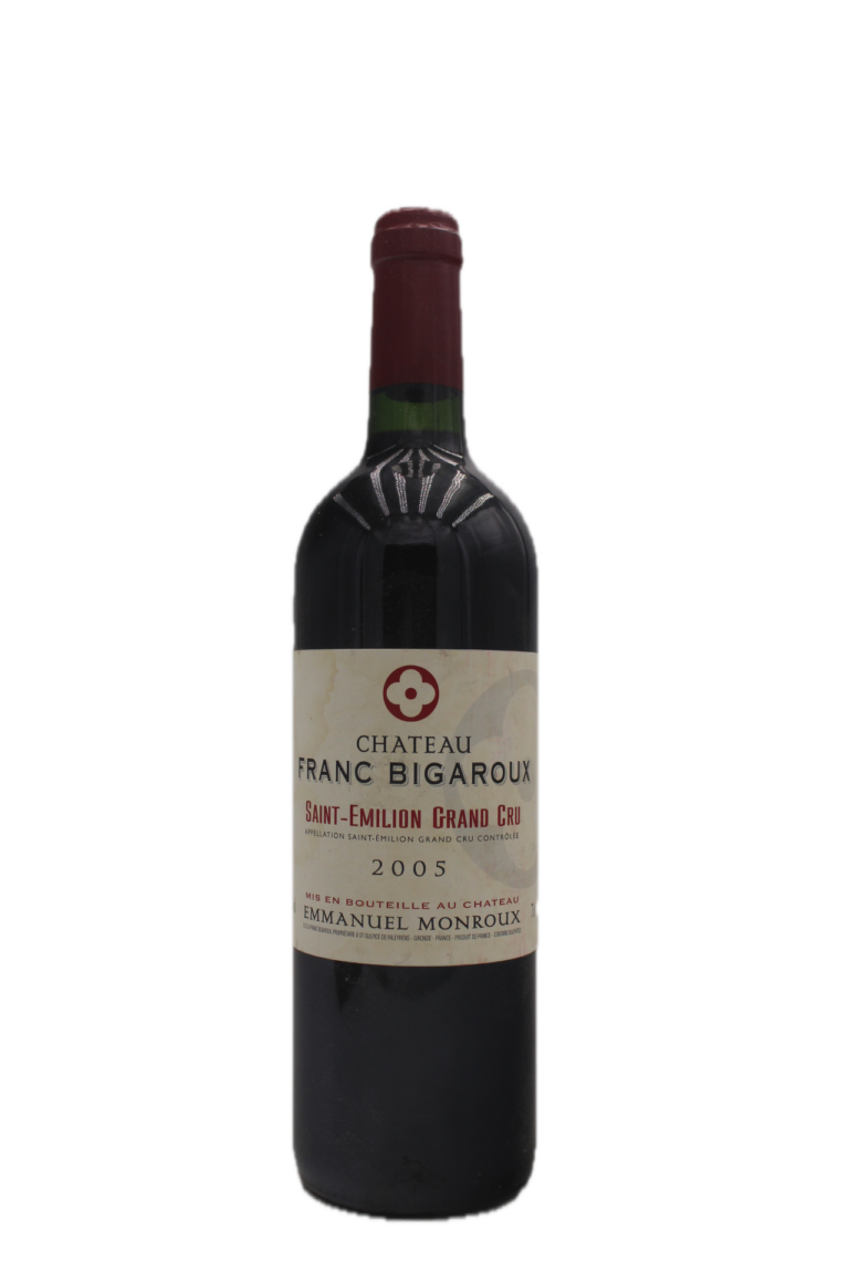 Château Franc Bigaroux - Saint-Emilion Grand Cru 2005