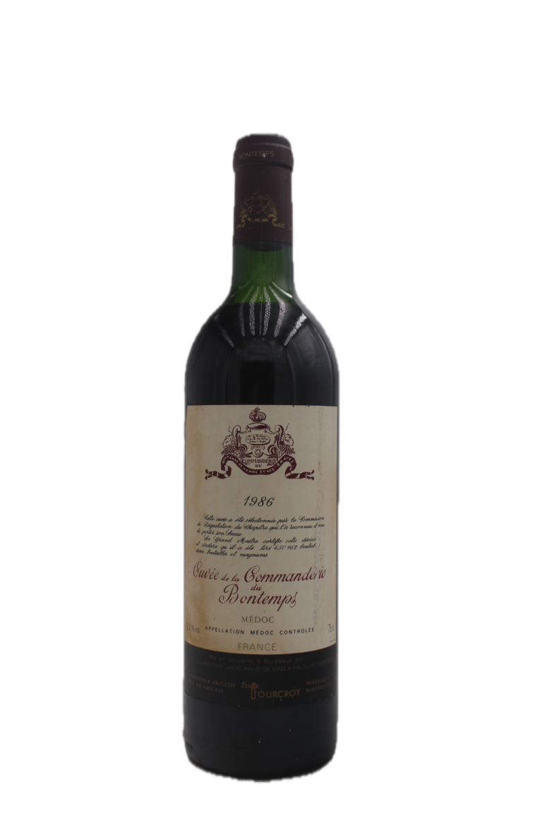 Cuvée de la Commanderie - Médoc 1986