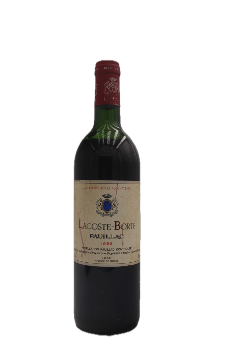Lacoste-Borie - Pauillac 1989 (Low Shoulder)