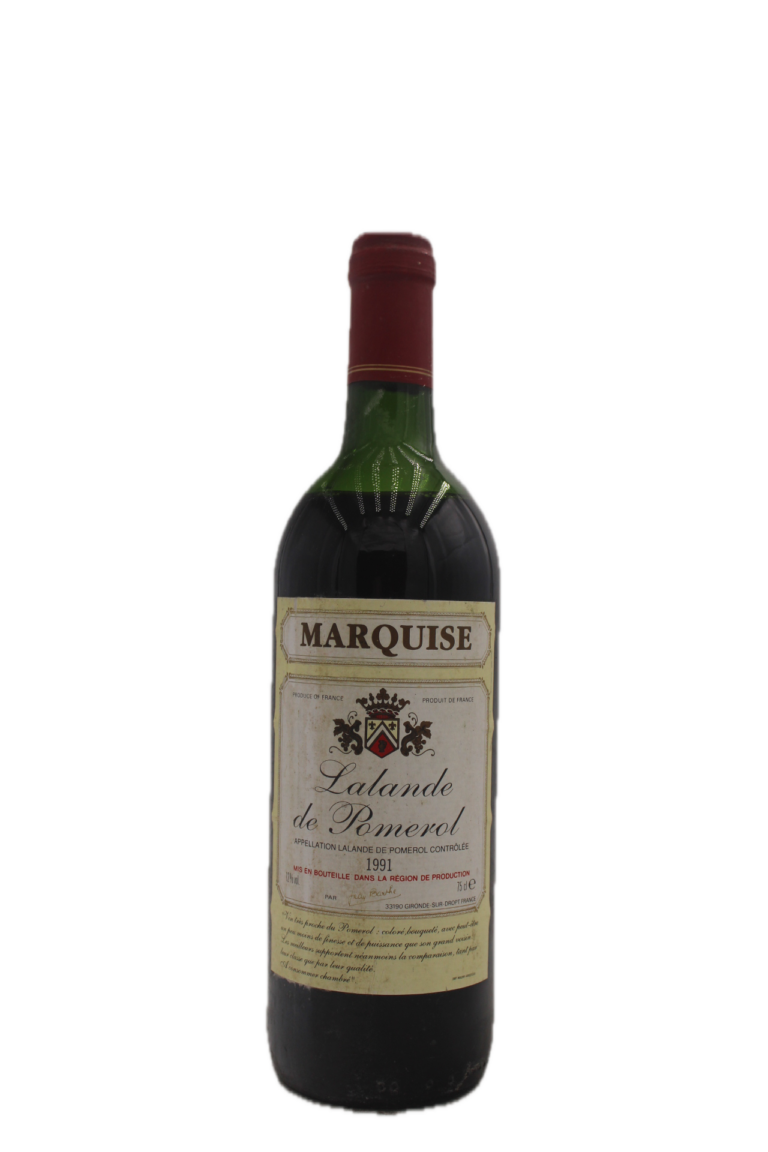 Marquise - Lalande de Pomerol 1991 (Low Shoulder)