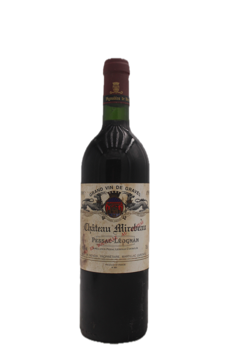 Château Mirebeau - Pessac Leognan 1990