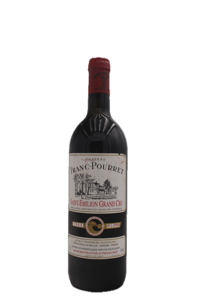 Château Franc-Pourret - Saint Emilion Grand Cru 1994
