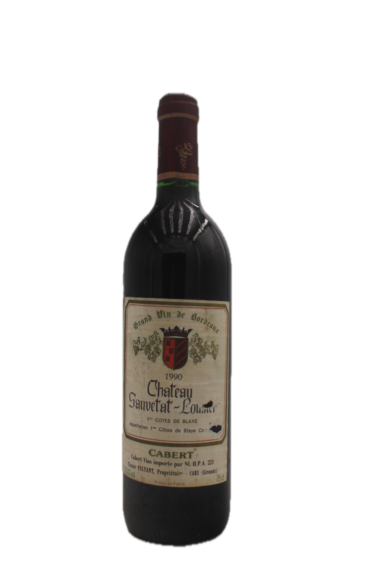 Château Sauvetat-Loumer - 1er Cotes de Blaye 1990