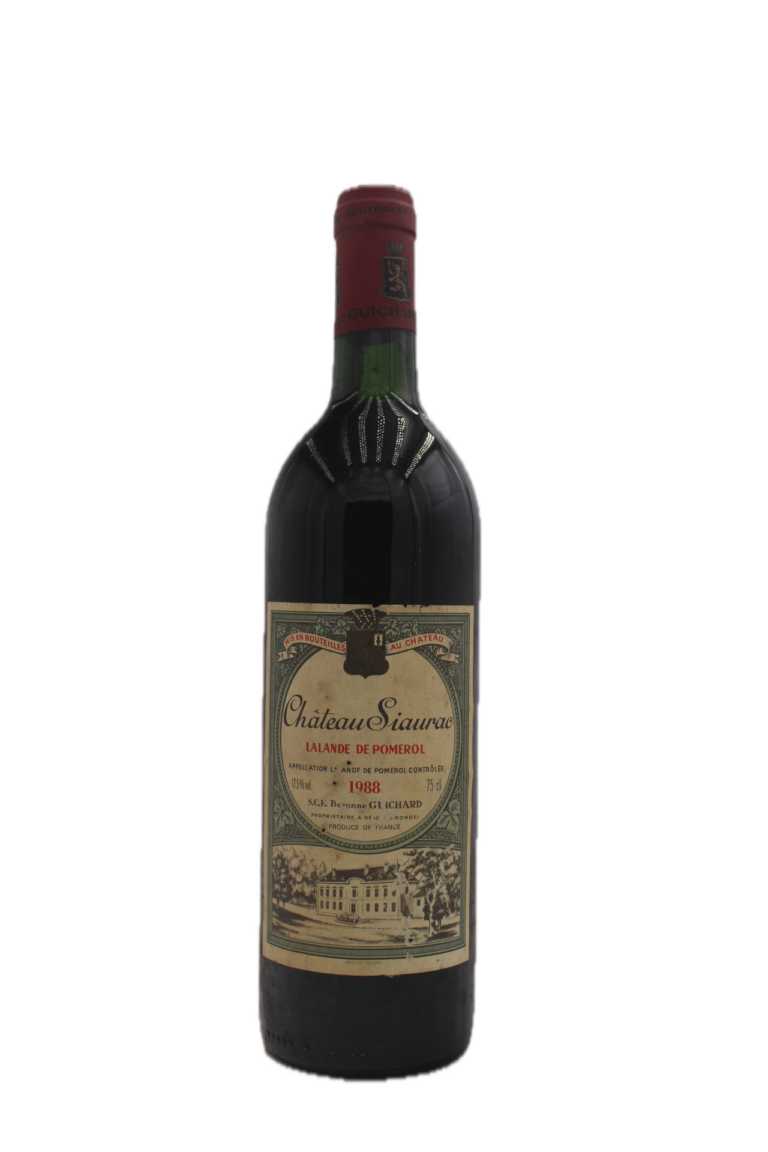 Château Siaurac - Lalande de Pomerol 1988