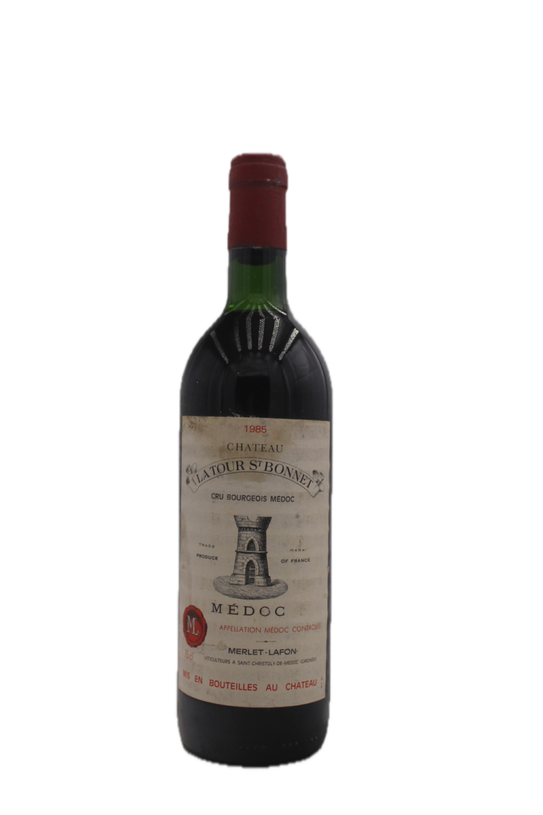 Château La Tour St. Bonnet - Médoc Cru Bourgeois 1985