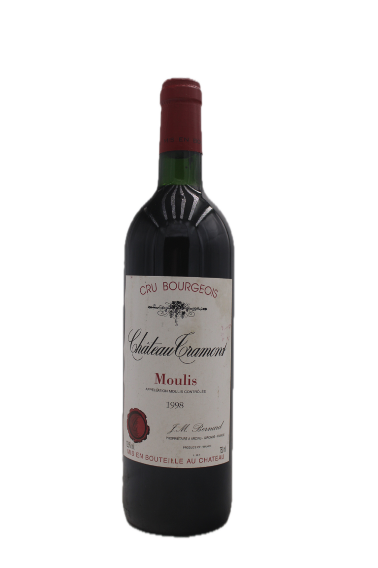 Château Tramont - Moulis Cru Bourgeois 1998