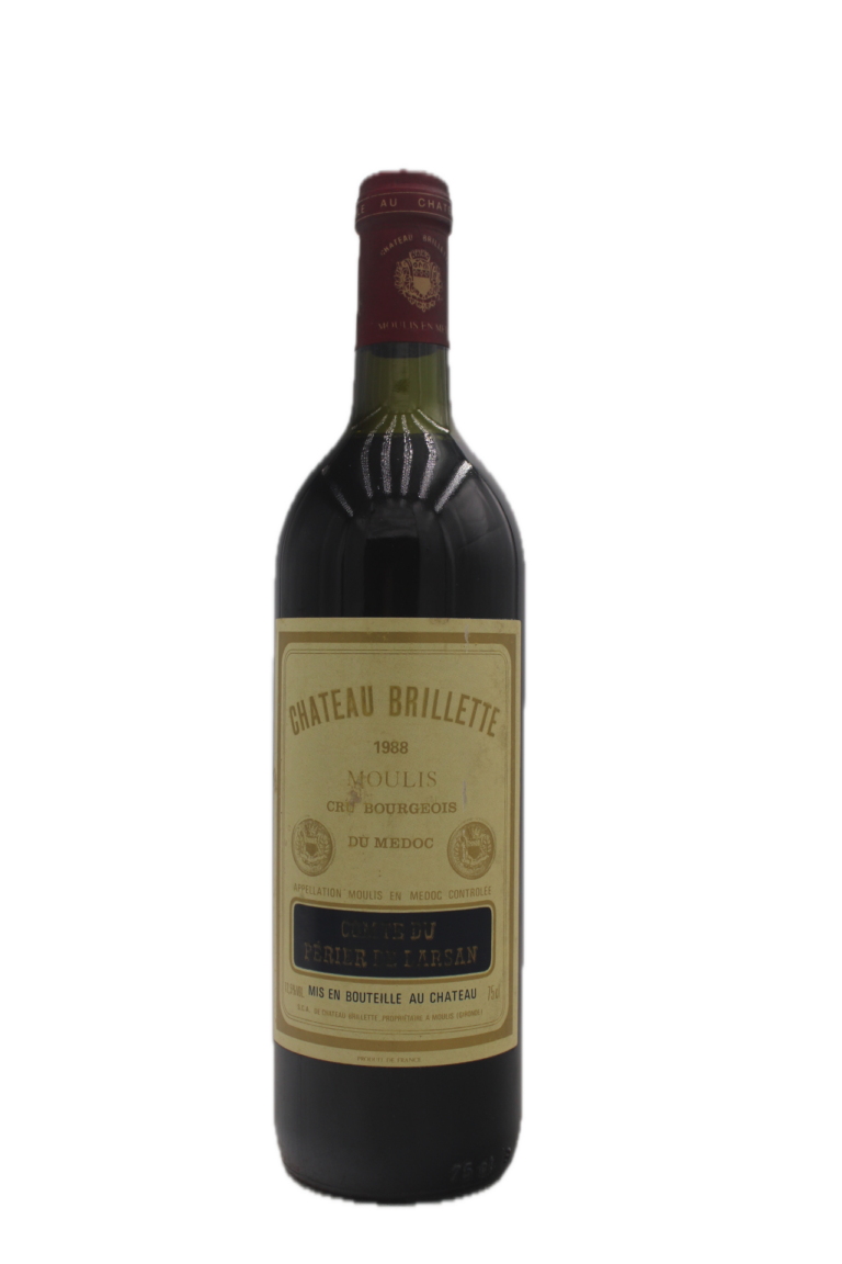 Château Brillette - Moulis Cru Bourgeois 1988