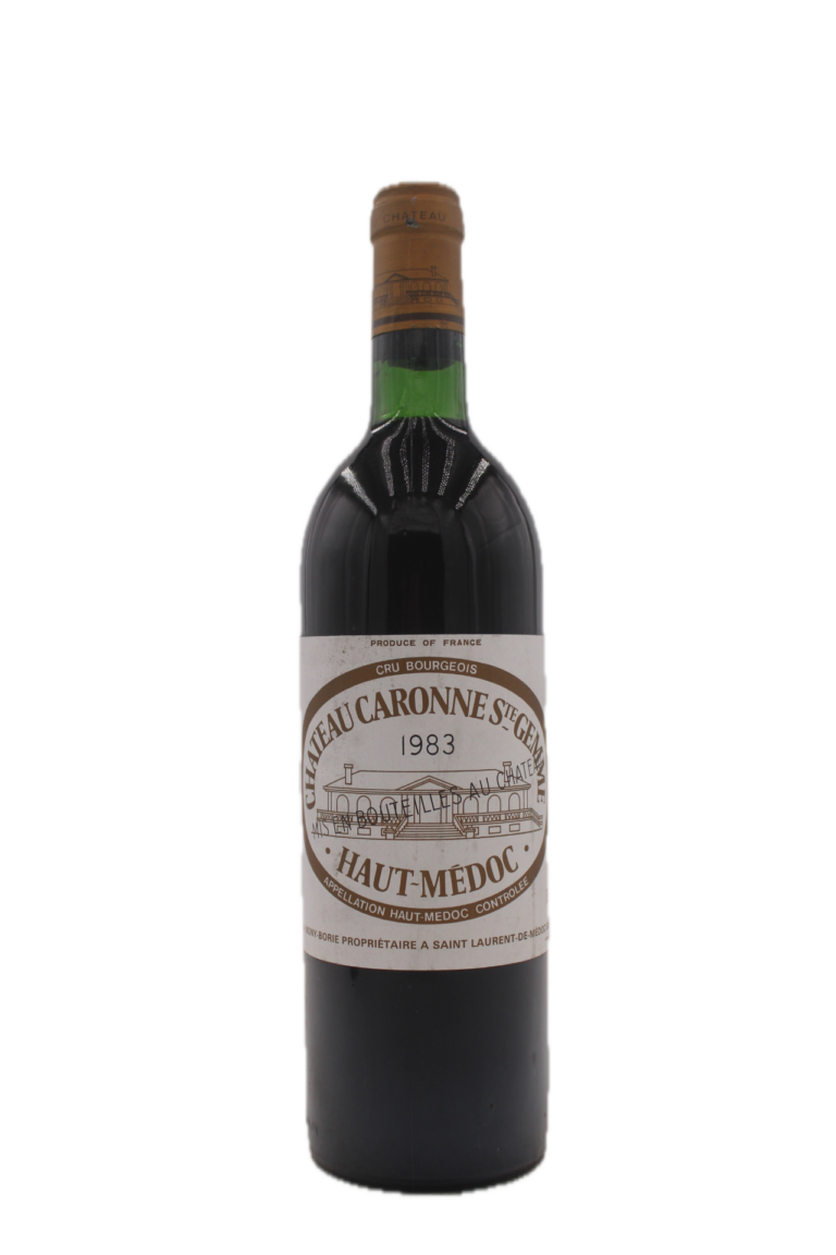 Château Caronne St. Gemme - Haut Médoc Cru Bourgeois 1983