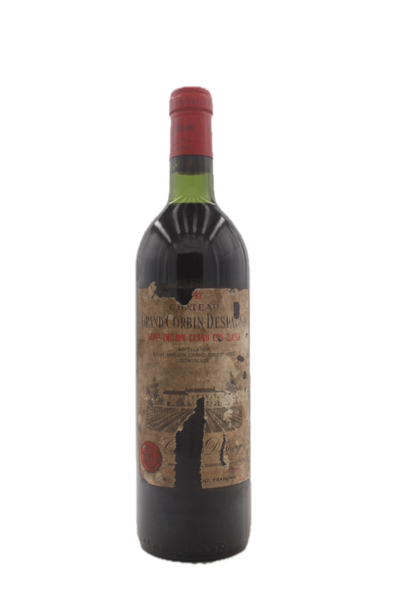 Château Grand Corbin Despagne - Saint-Emilion Grand Cru Classé 1982 (Damaged Label)