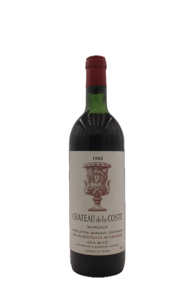 Chateau de la Coste - Margaux 1982