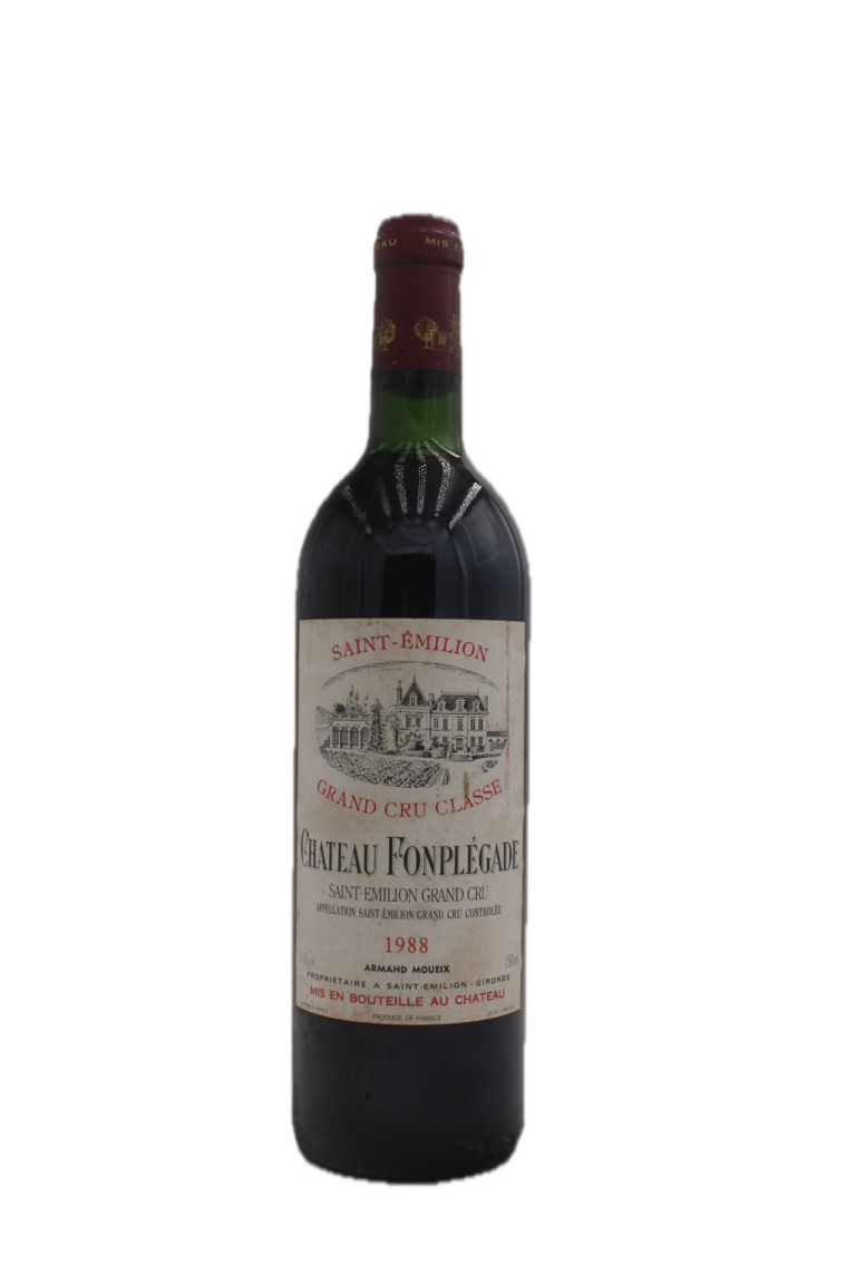 Château Fonplégade Grand Cru Classe 1988