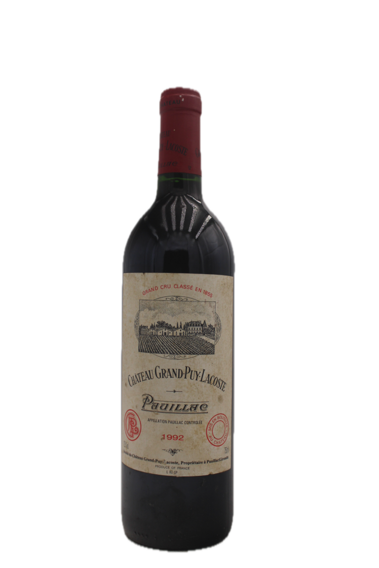 Château Grand Puy Lacoste - Grand Cru Classé 1992