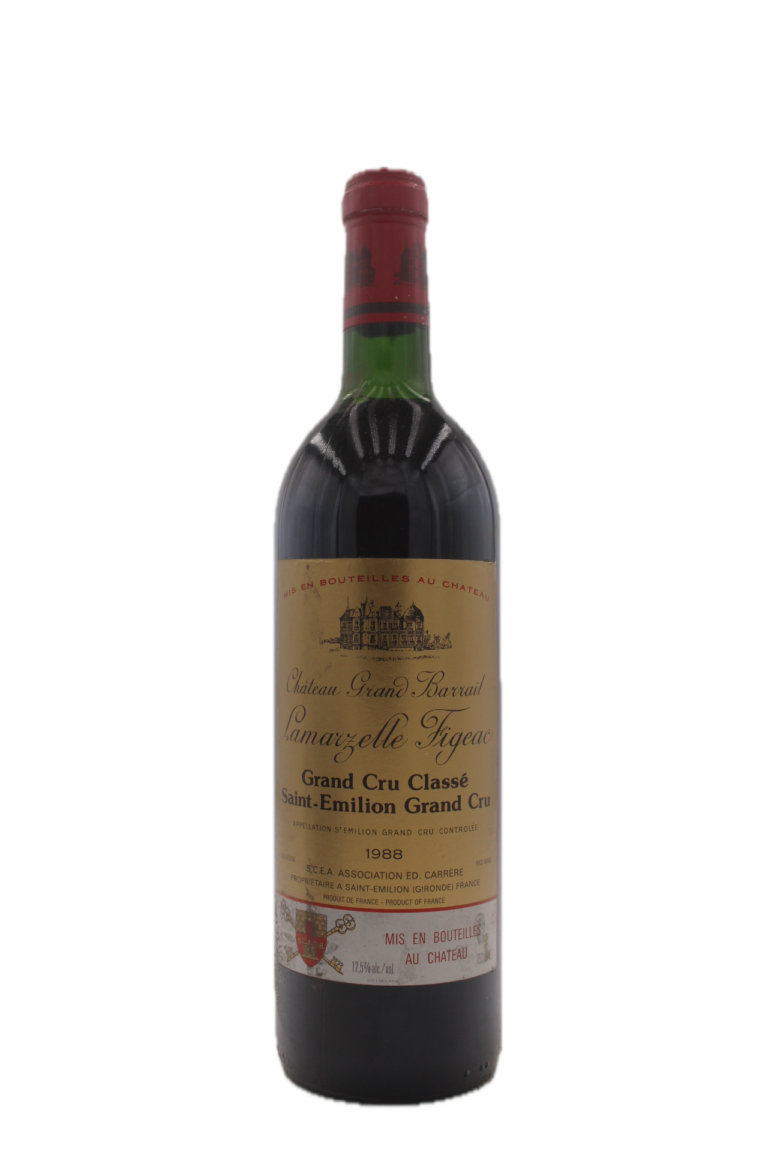 Château Lamarzelle Figeac - Saint-Emilion Grand Cru Classé 1988