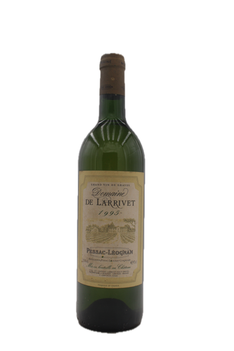 Domaine de Larrivet - Pessac Léognan Blanc 1995