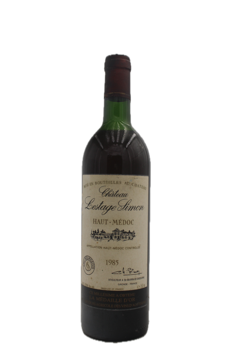 Château Lestage Simon - Haut-Medoc Cru Bourgeois 1985 (Low Shoulder)