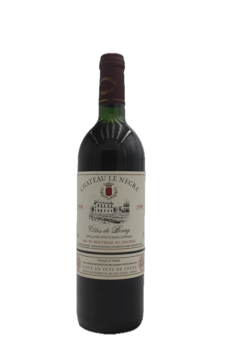 Château le Negre - Cotes de Bourg 1995