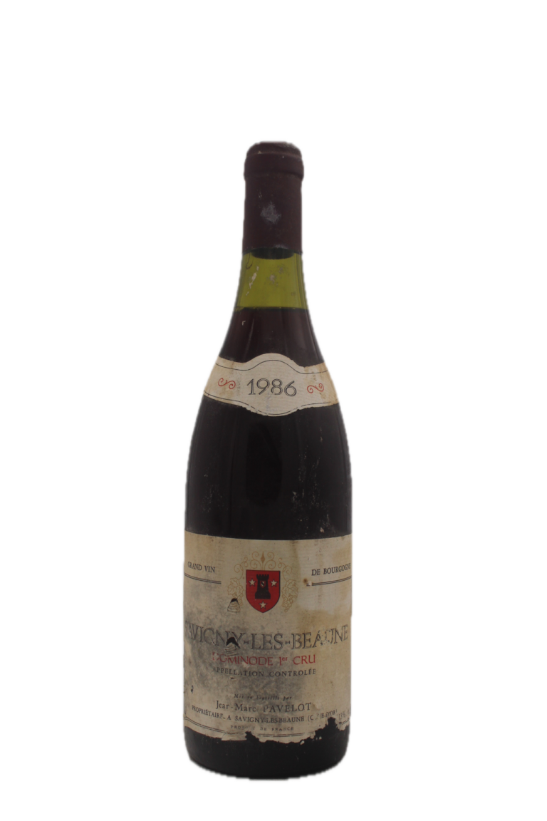 Jean Marc Pavelot - Savigny-Les-Beaune Dominode 1er Cru 1986