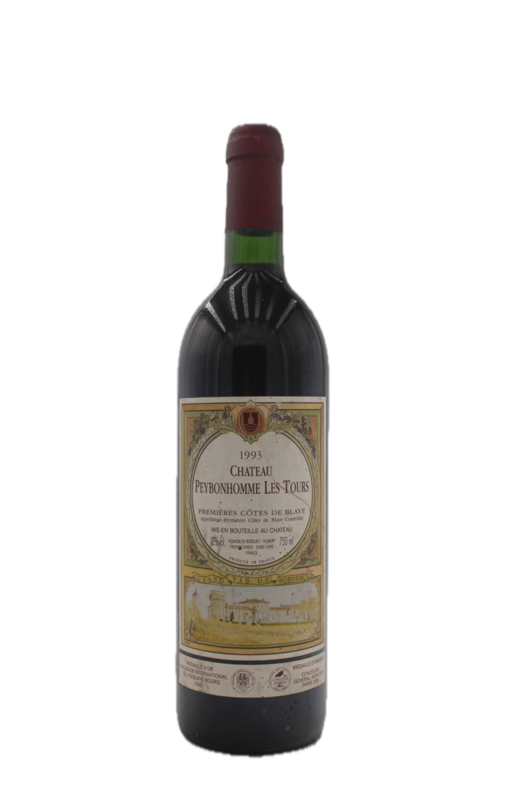 Château Peybonhomme les Tours - 1er Cotes de Blaye 1993