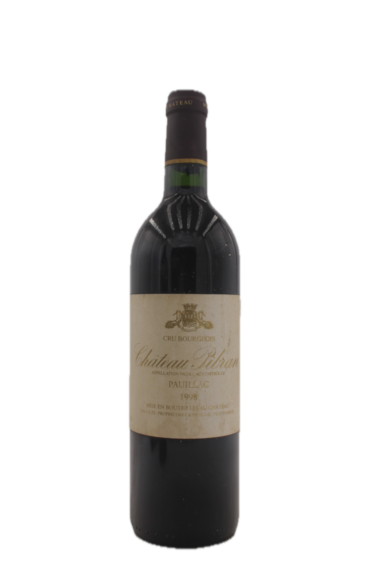 Château Pibran - Pauillac Cru Bourgeois 1998