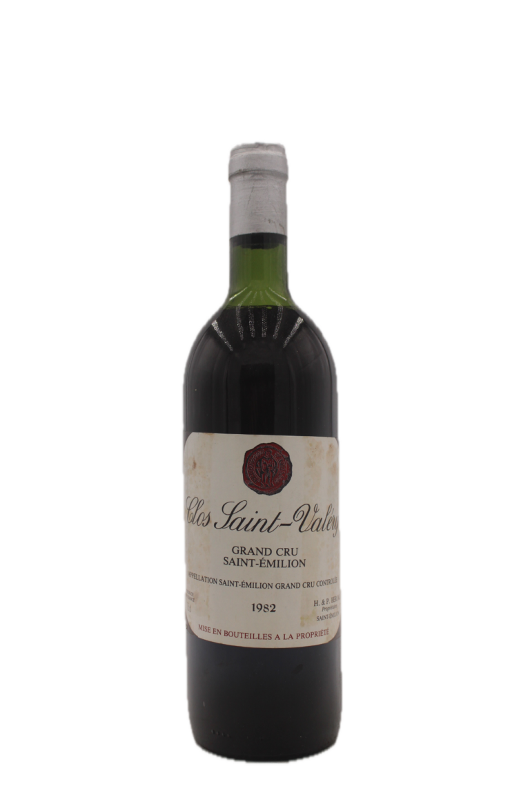 Clos Saint-Valéry - Saint Emilion Grand Cru 1982
