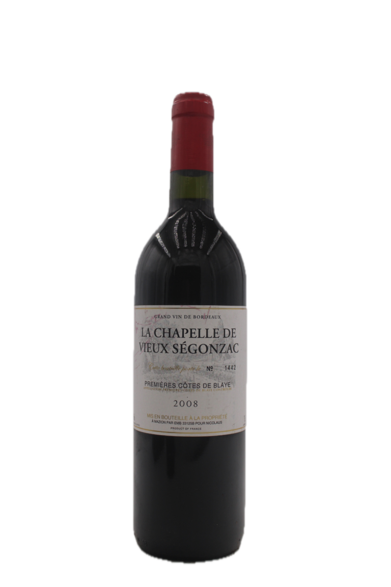La Chapelle de Vieux Ségonzac - 1er Cotes de Blaye 2008