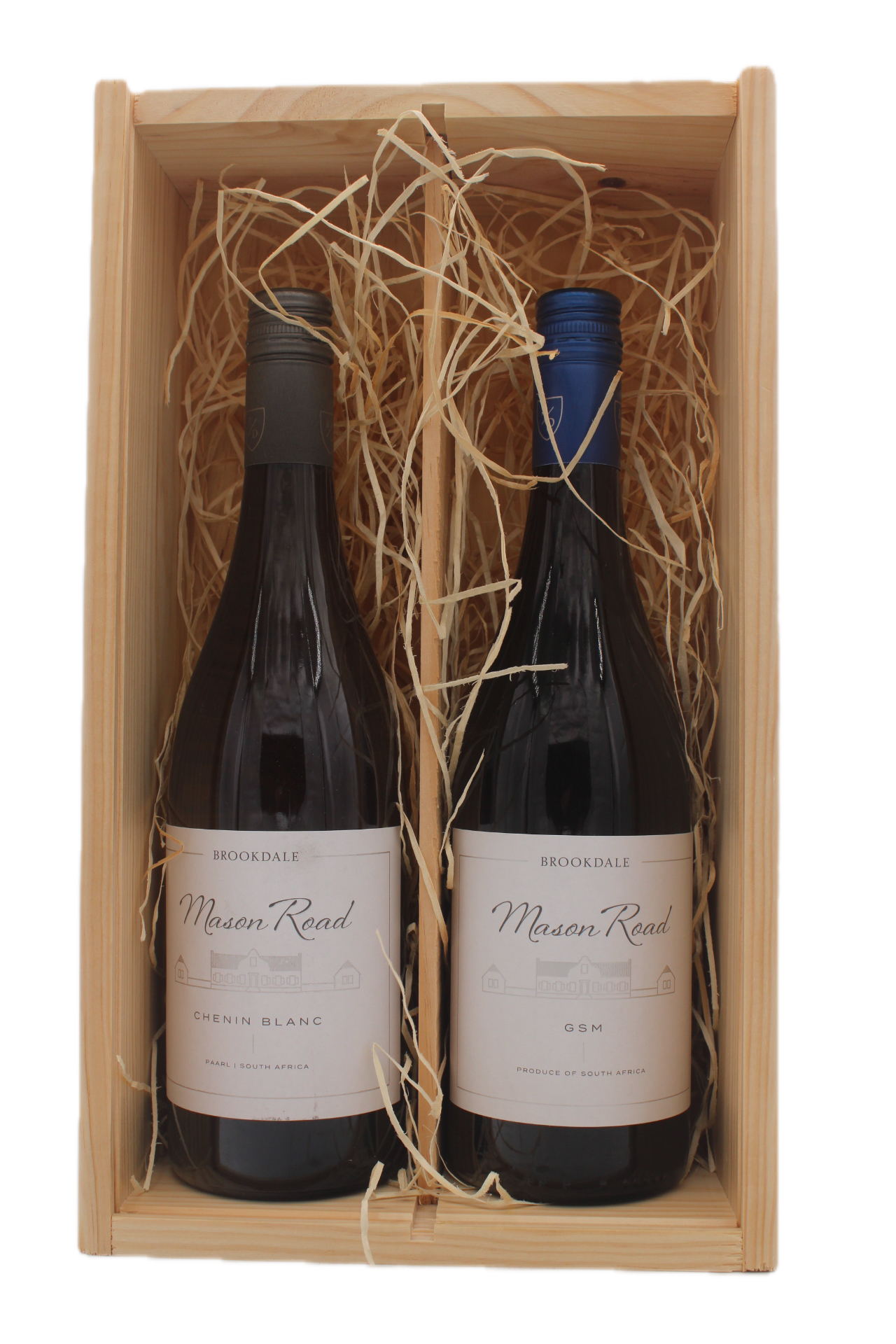 Brookdale - Mason Road Chenin Blanc en GSM in Geschenkkist