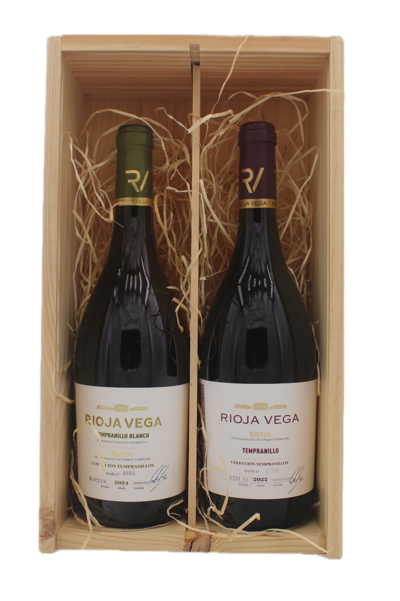 Rioja Vega - Tempranillo Blanco en Tinto Coleccion in Geschenkkist