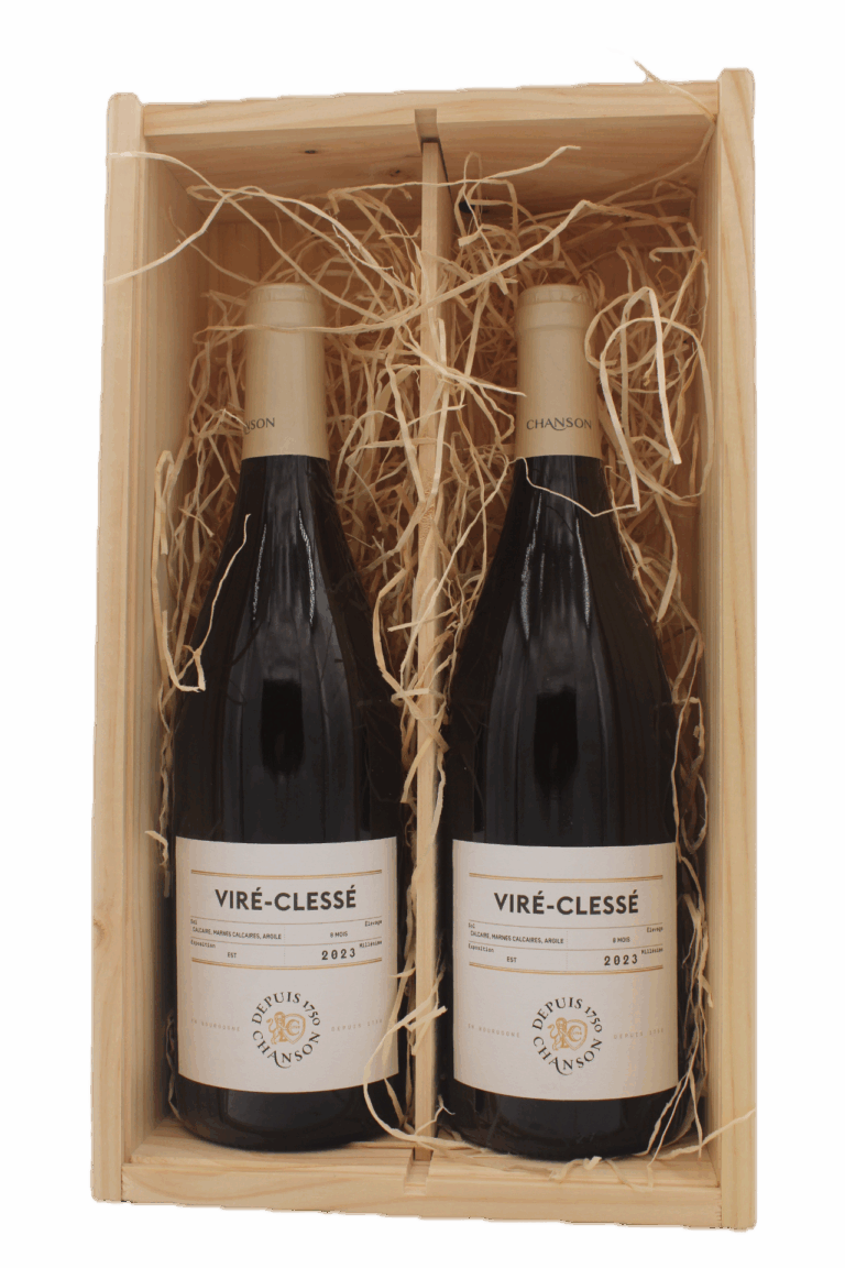 Domaine Chanson - 2 Flessen Viré Clessé in Geschenkkist