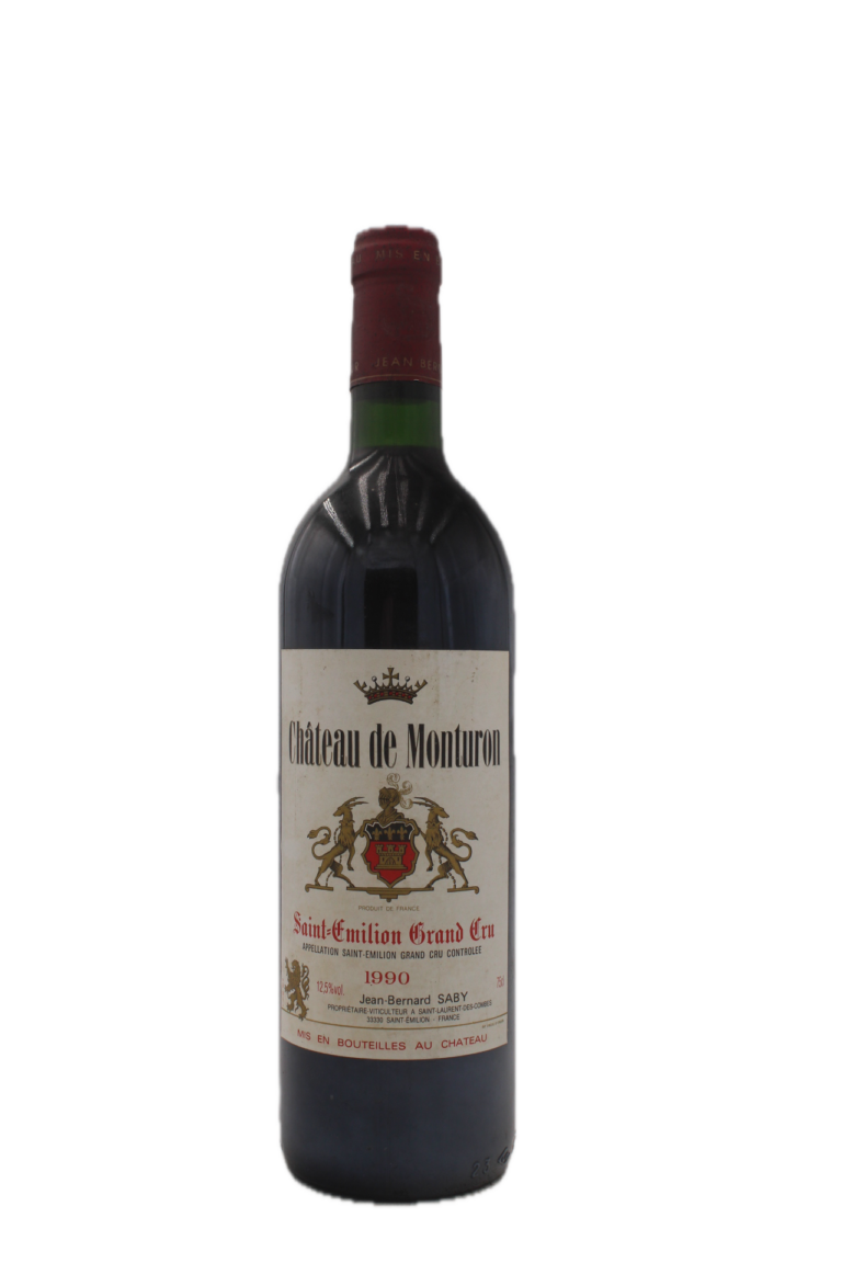 Château de Monturon - Saint Emilion Grand Cru 1990