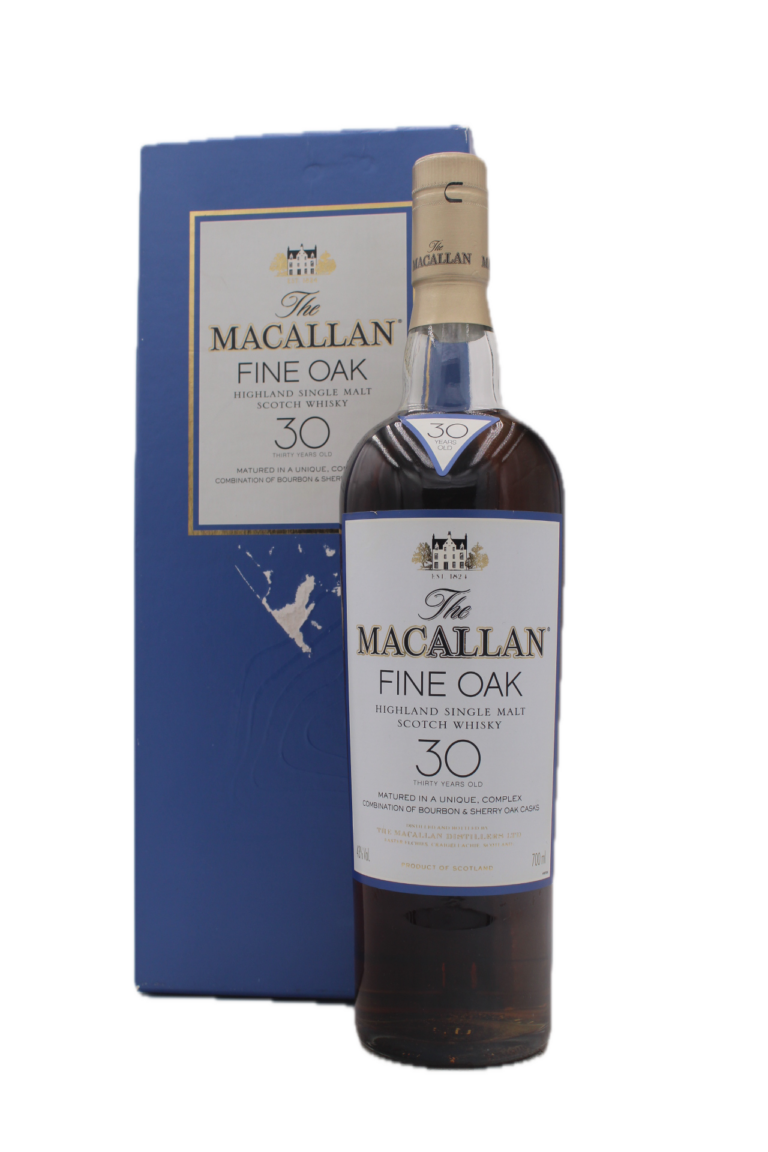 The Macallan - 30 Years Fine Oak Old Bottle (Slightly Damaged Box)