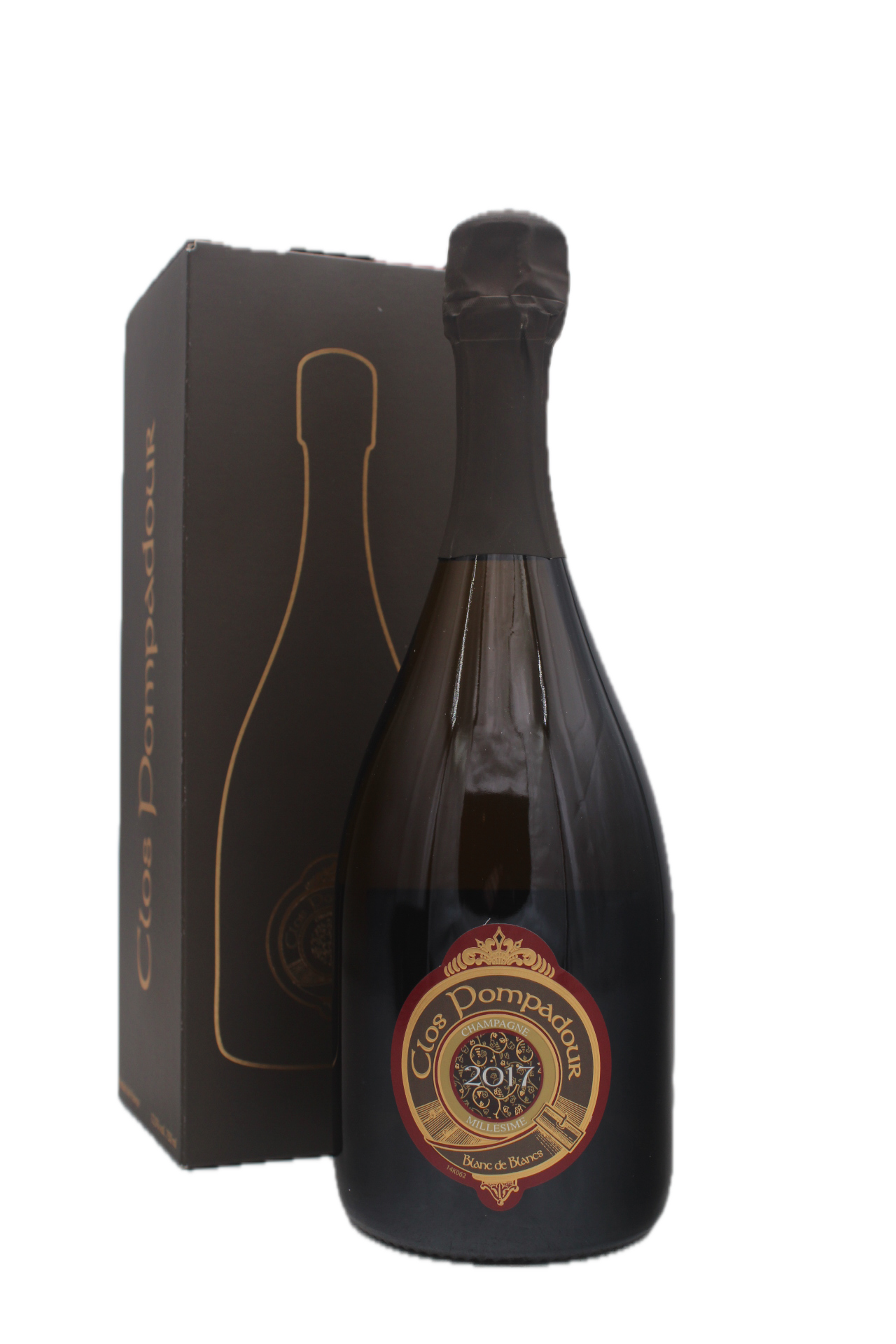 Clos Pompadour - Champagne Brut Blanc de Blancs Millesime 2017