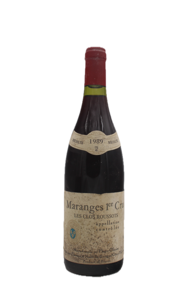 Pierre Olivier - Maranges 1er Cru "Les Clos Roussots"1989
