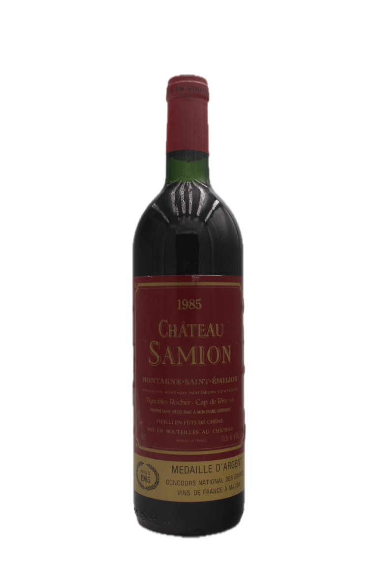 Château Samion - Montagne Saint Emilion 1985