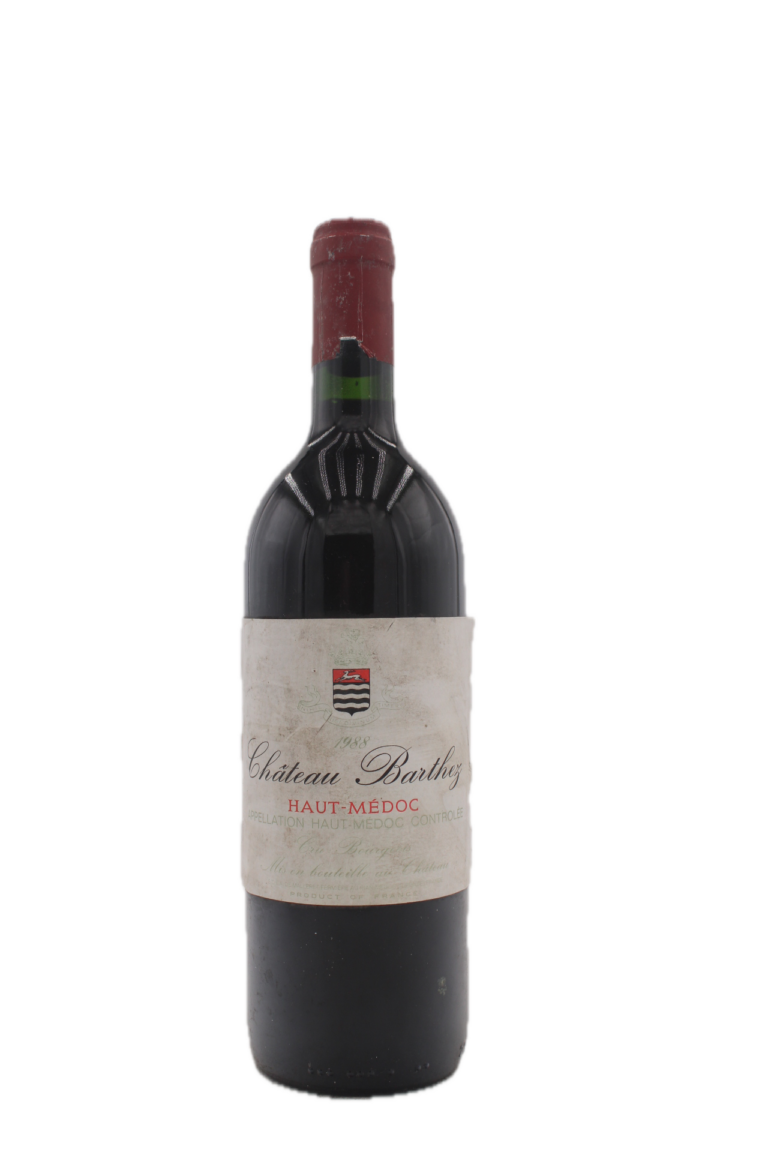 Château Barthez - Haut-Médoc Cru Bourgeois 1988