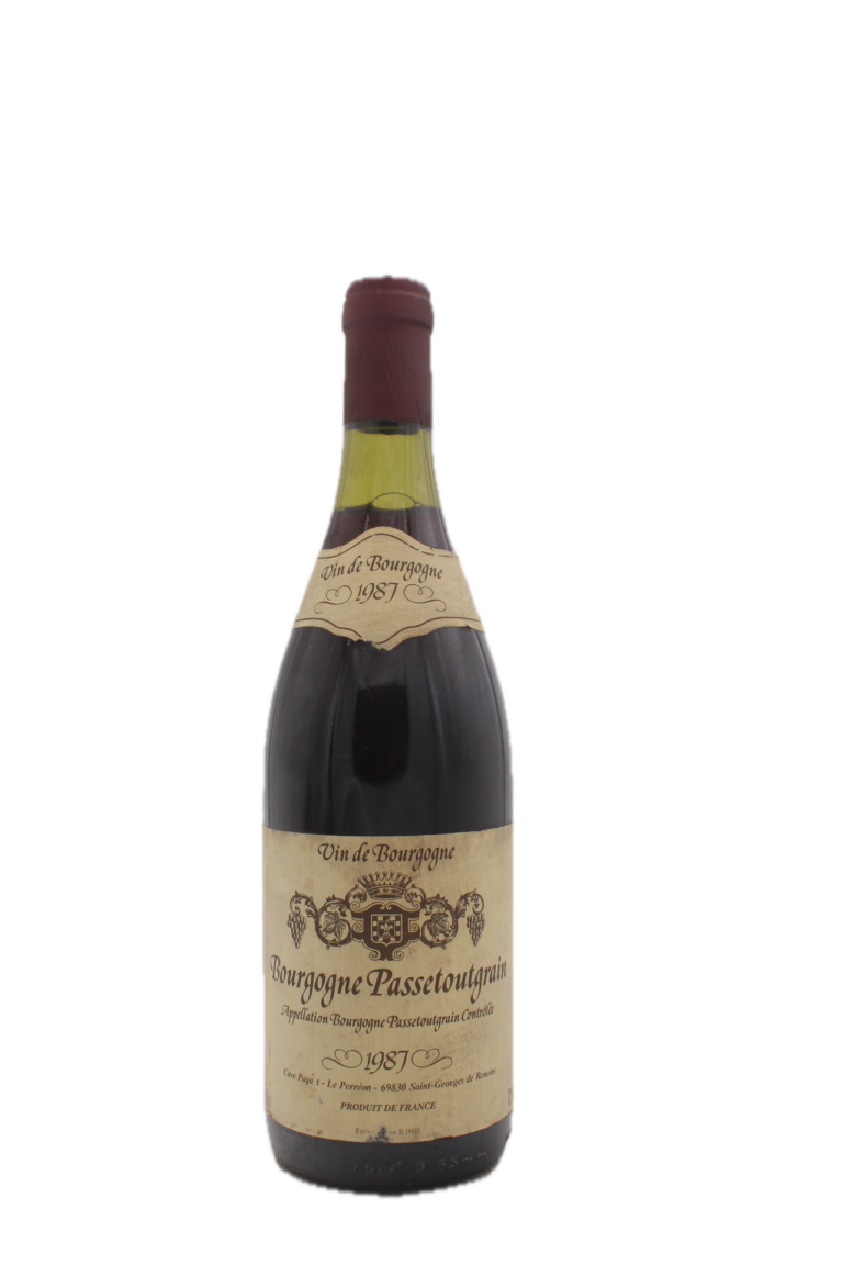 Cave Paquet - Bourgogne Passetoutgrain 1987
