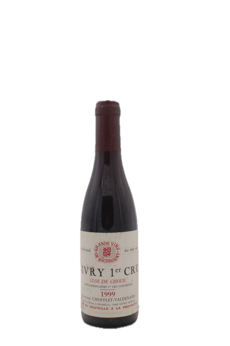 Domaine Chofflet-Valdenaire - Givry Premier Cru "Clos de Choue" 1999 (Half Bottle)