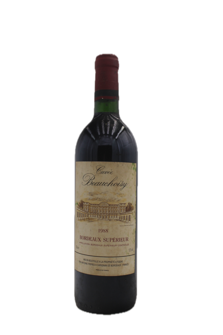 Antoine Freres - Bordeaux Superieur Cuvée Beauchoisy 1988