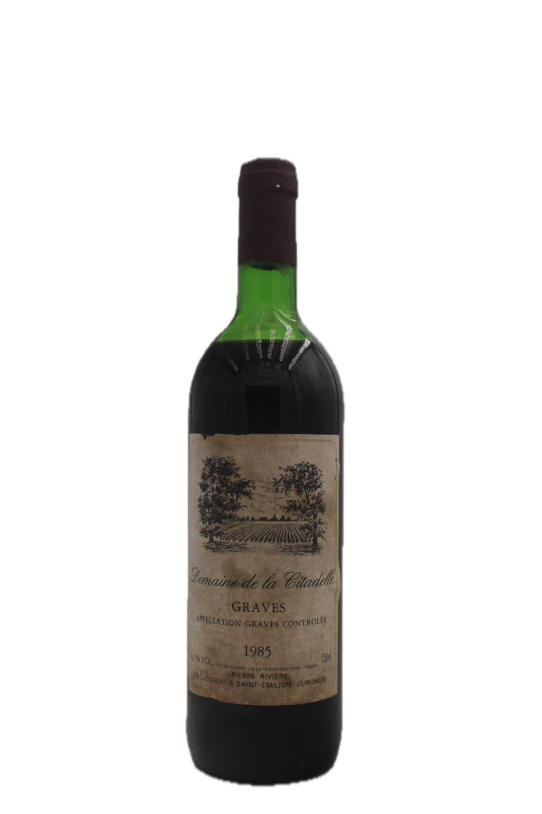 Domaine de la Citadelle - Graves 1985 (Low Shoulder)