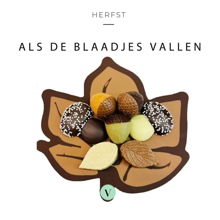 Herfstblad Chocolade