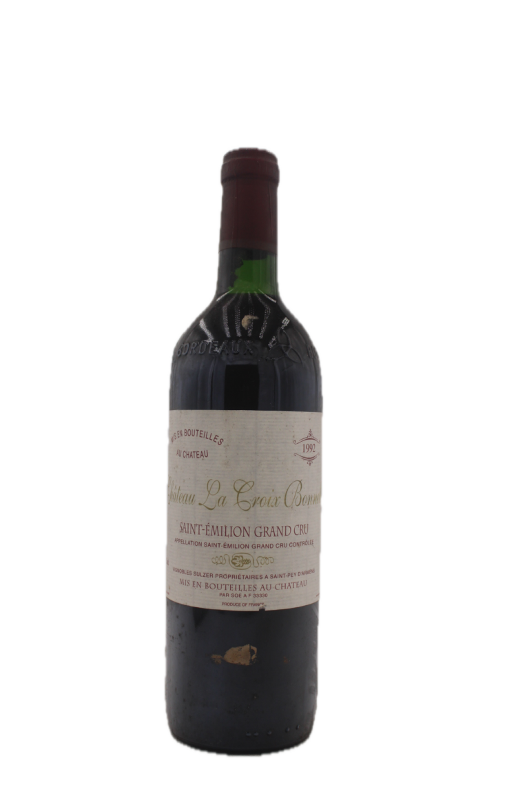 Château la Croix Bonnet - Saint Emilion Grand Cru 1992