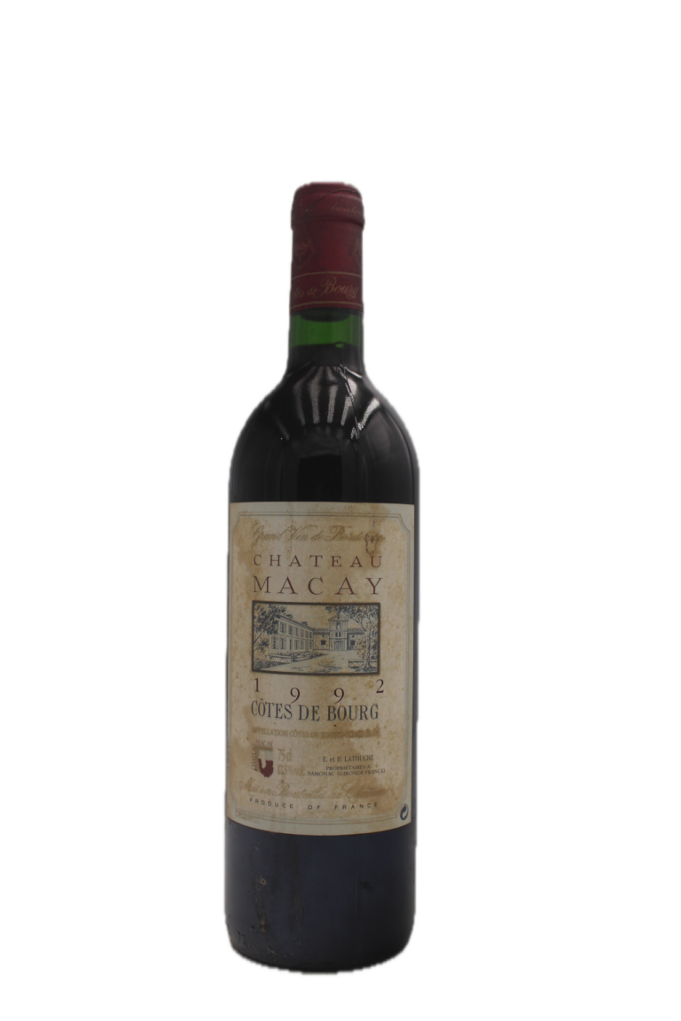 Château Macay - Cotes de Bourg 1992